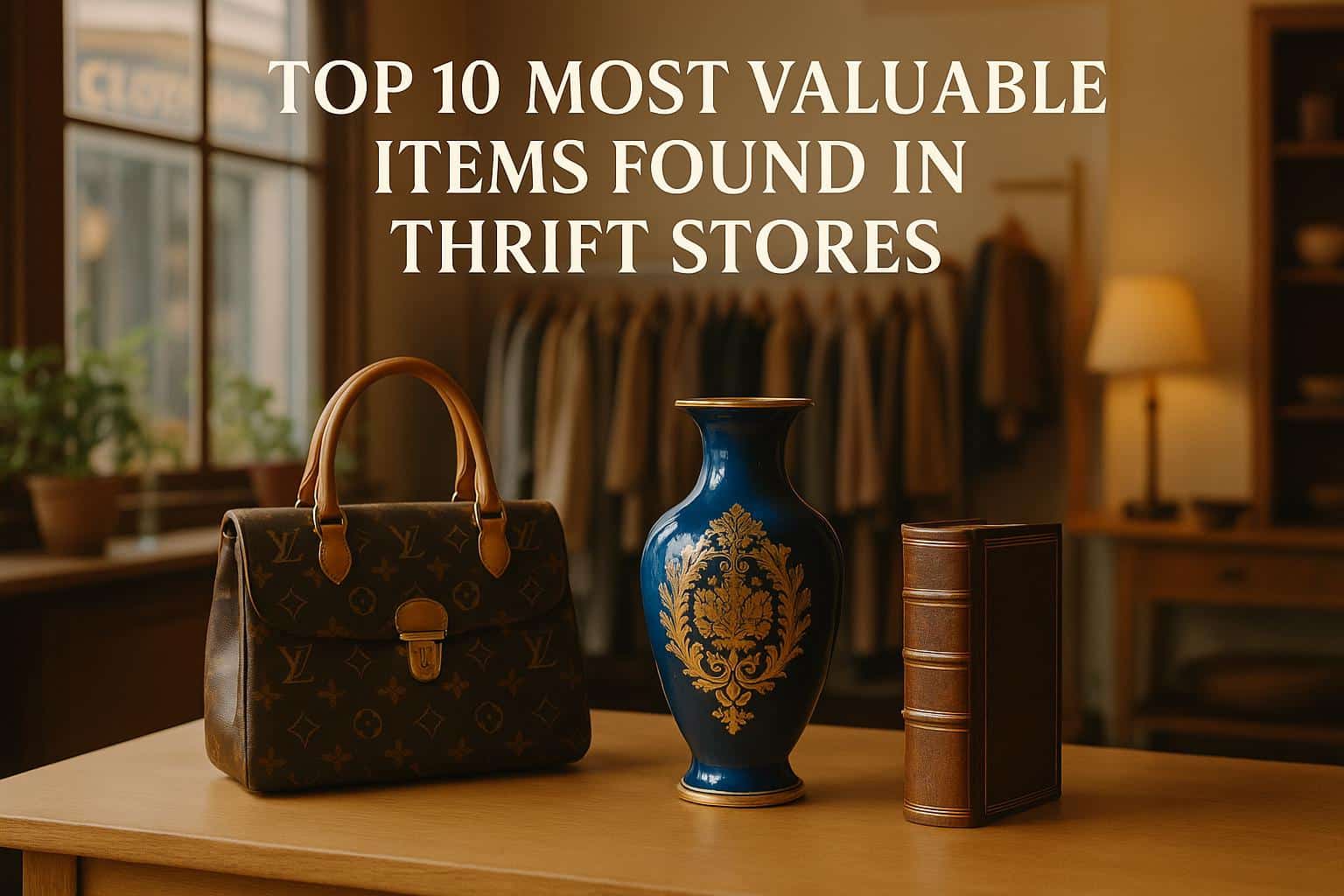 Top 10 Most Valuable Items Found in Thrift Stores