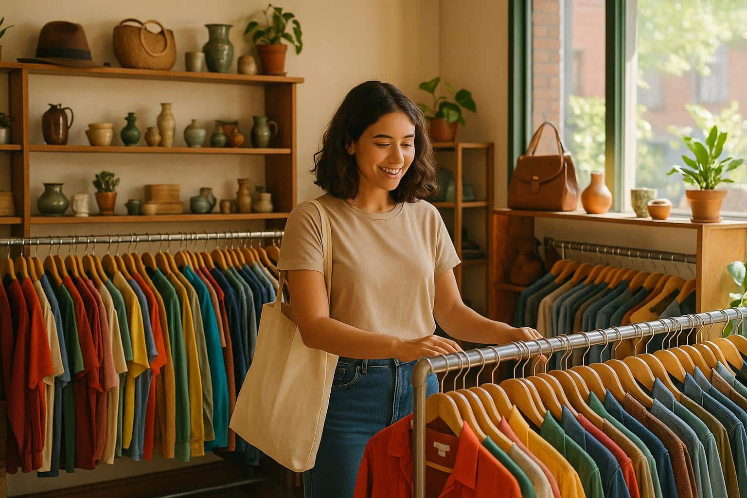 Beginner's Guide to Sustainable Shopping at Thrift Stores